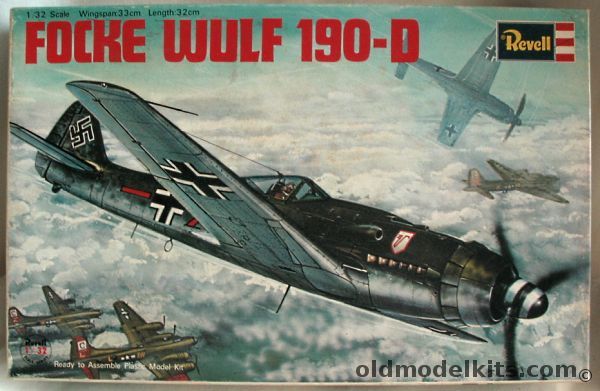 Revell 1/32 Focke Wulf FW-190-D - Japan Issue, H215 plastic model kit